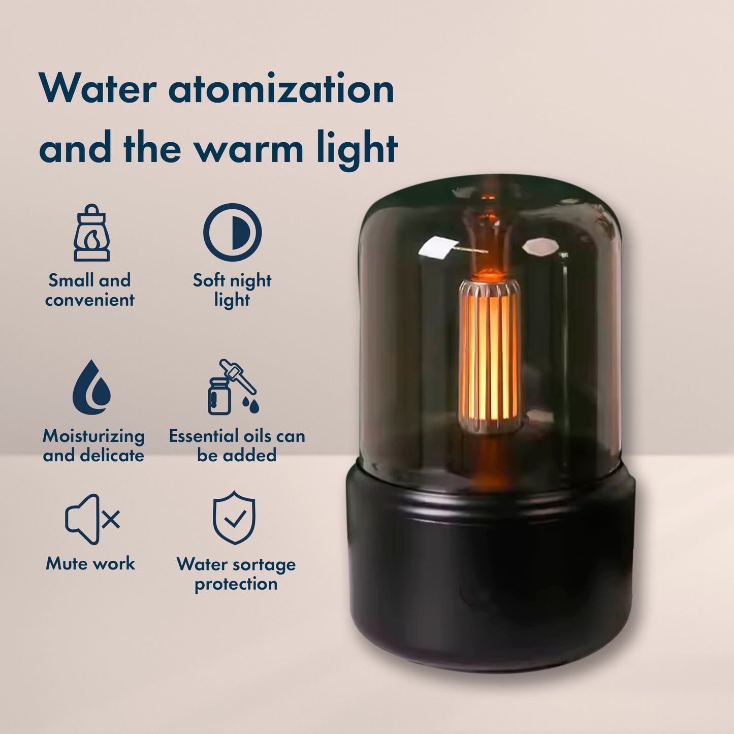 Nightmist 3-in-1 Aroma & Light Diffuser