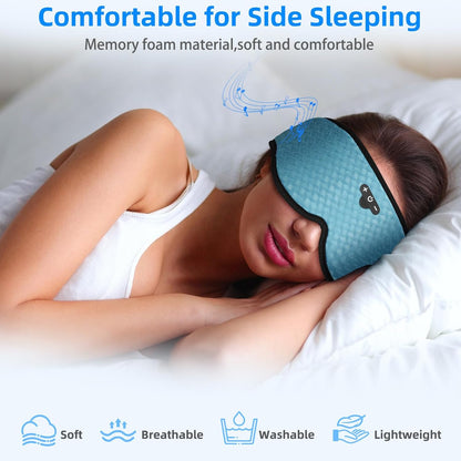 Smart Bluetooth 3D Sleep Mask with Headphones