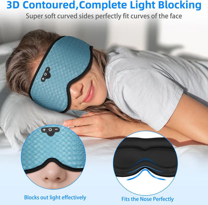 Smart Bluetooth 3D Sleep Mask with Headphones
