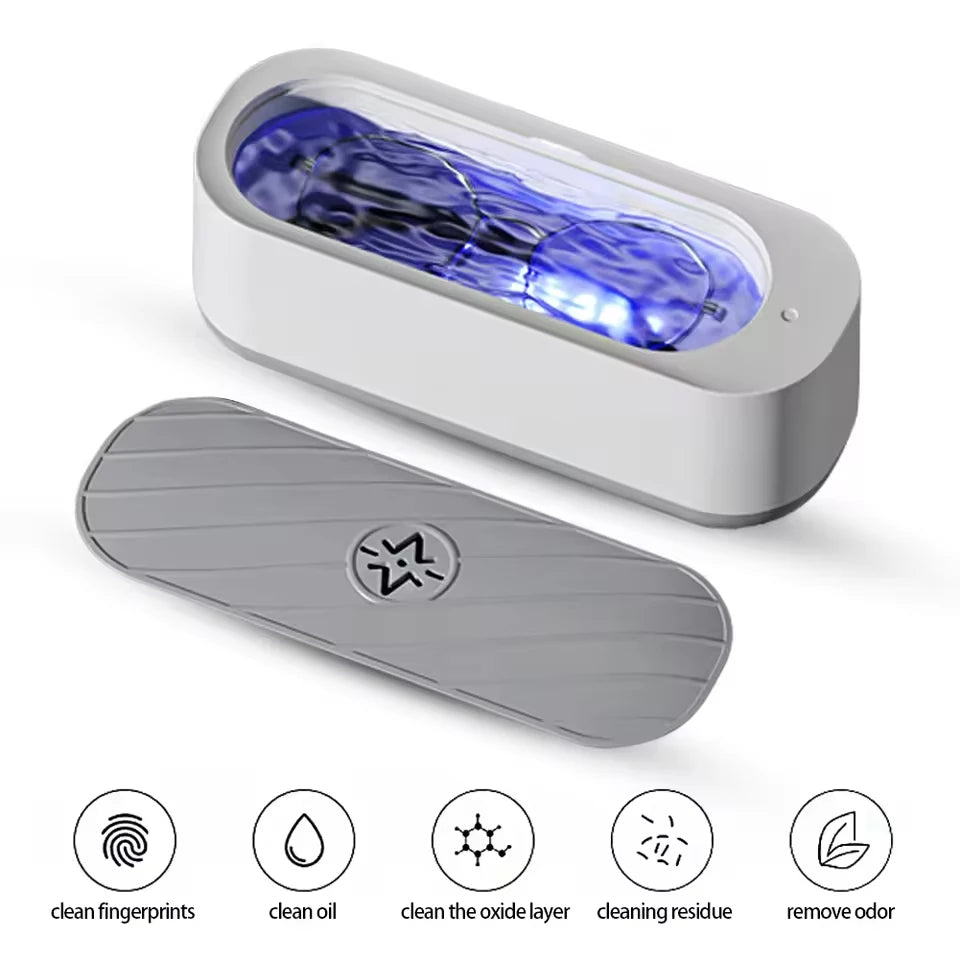 Ultrasonic high frequency vibration glasses jewelry cleaning machine watche dentures tableware universal Cleaning small Utensil