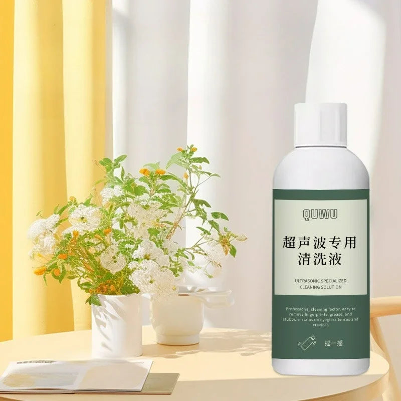 50/120ml Ultrasonic Cleaner Solution for Jewelry Lenses Rings and Metal Accessories Specially for Ultrasonic Cleaning Machines
