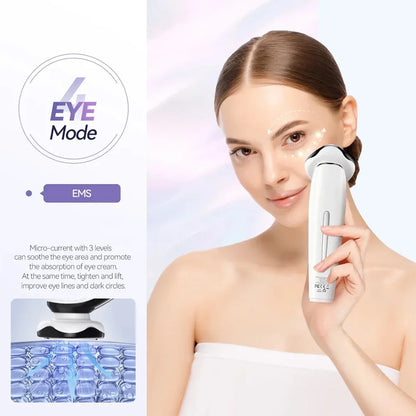 ANLAN EMS Facial Massager Face Lifting LED Photon Deep Cleaning Skin Wrinkle Removing Heat Vibration Skincare Beauty Device