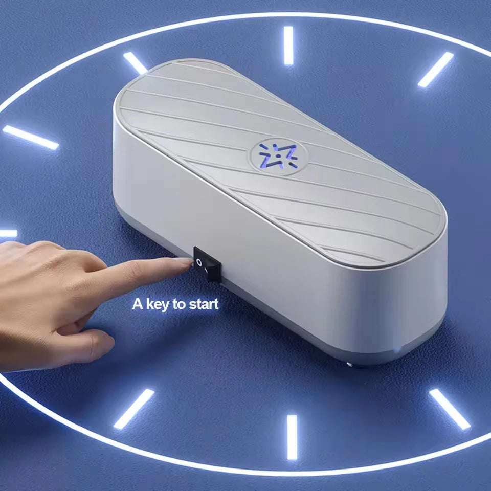 Ultrasonic high frequency vibration glasses jewelry cleaning machine watche dentures tableware universal Cleaning small Utensil