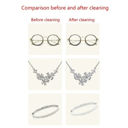 50/120ml Ultrasonic Cleaner Solution for Jewelry Lenses Rings and Metal Accessories Specially for Ultrasonic Cleaning Machines