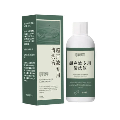 50/120ml Ultrasonic Cleaner Solution for Jewelry Lenses Rings and Metal Accessories Specially for Ultrasonic Cleaning Machines