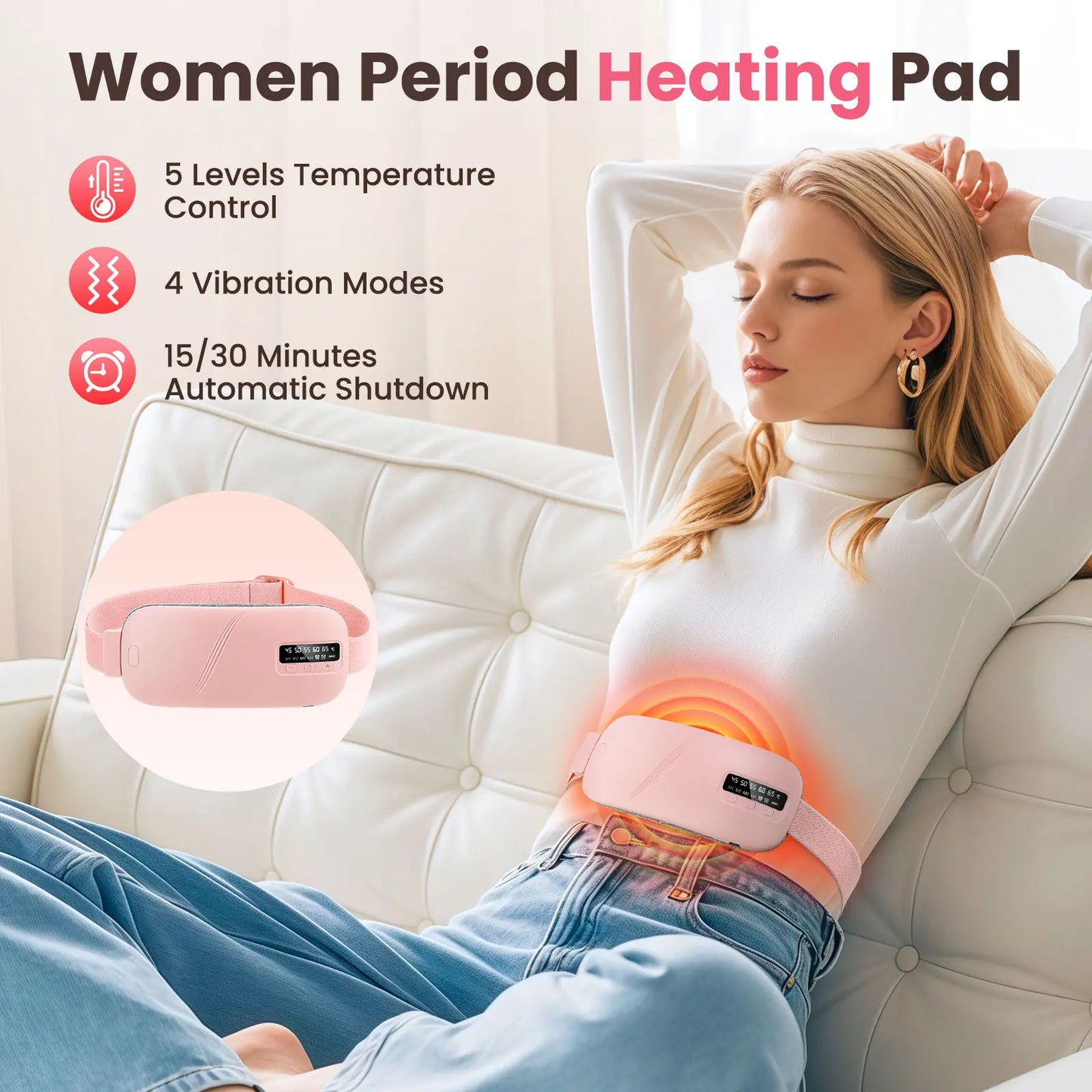 DreamRelief Menstrual Heating Pad