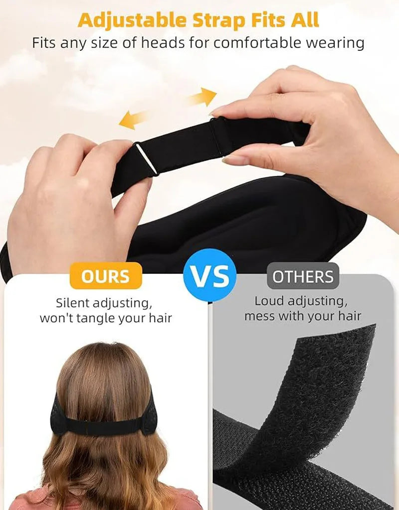 Smart Bluetooth 3D Sleep Mask with Headphones